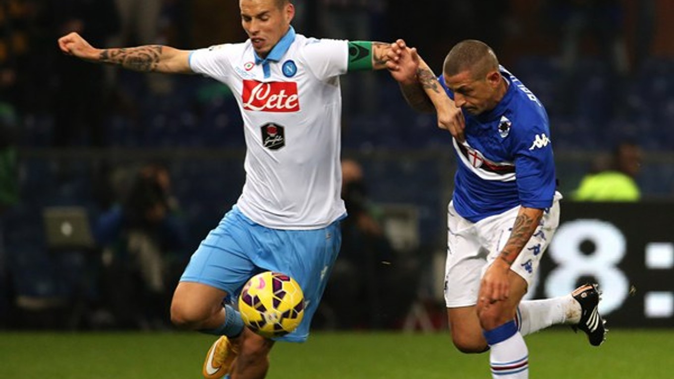 Marek Hamším (vľavo).