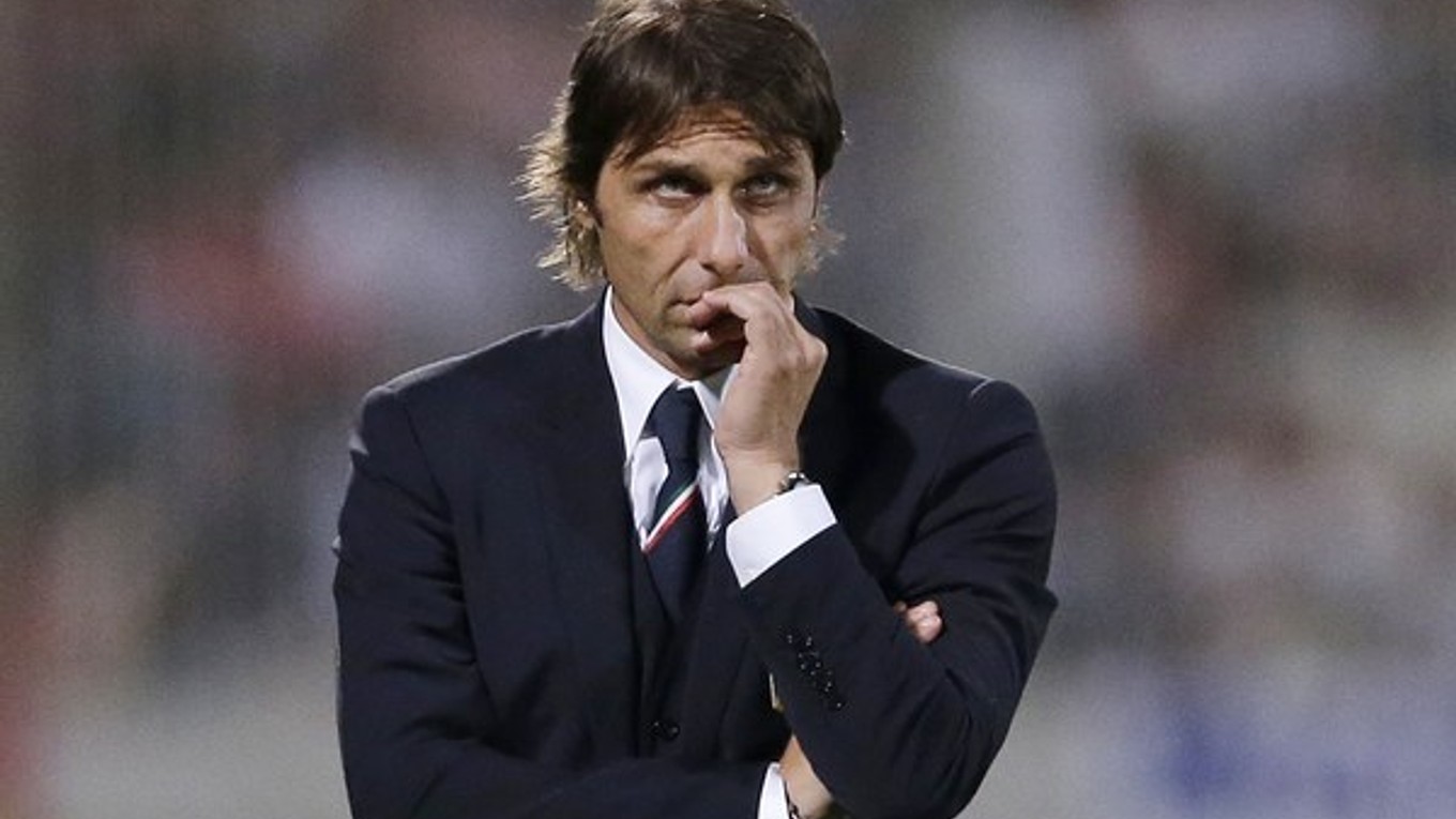 Kouč talianskej futbalovej reprezentácie Antonio Conte.