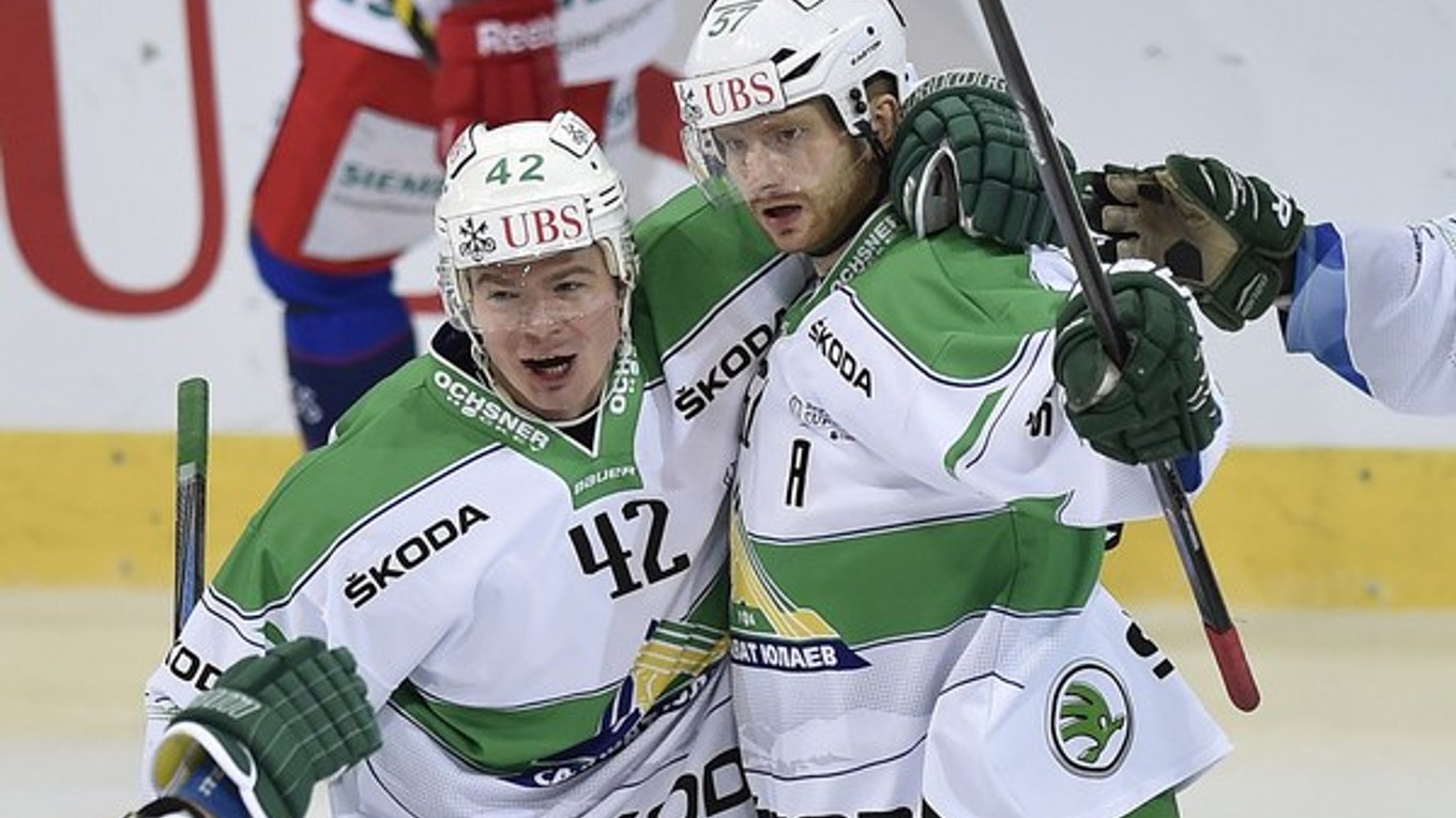 Radosť hráčov Ufy.