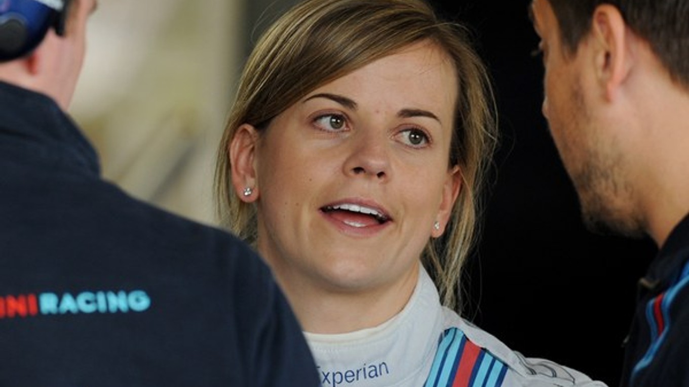 Susie Wolffová.