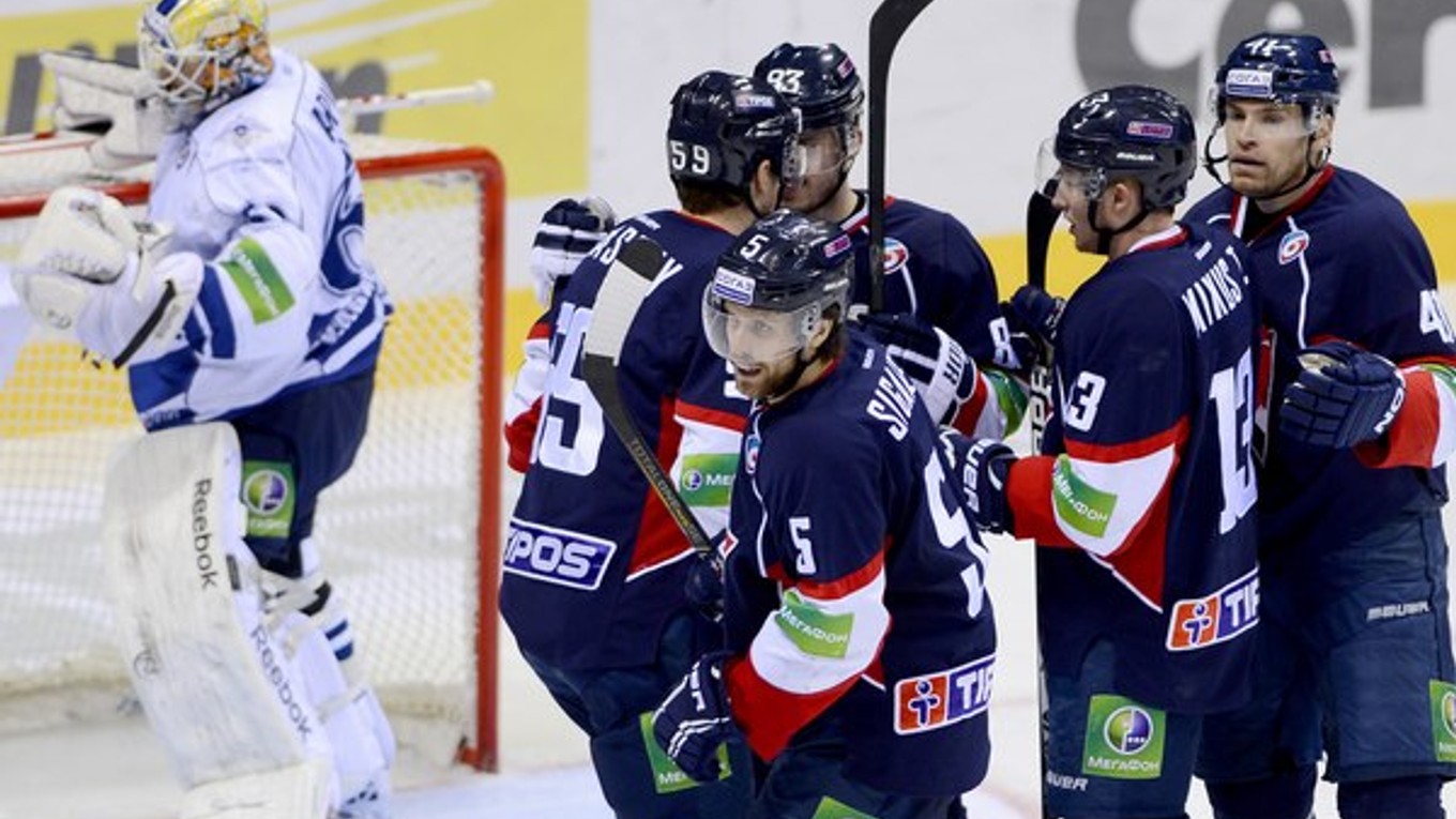 Slovan Bratislava hrá v KHL tretiu sezónu.