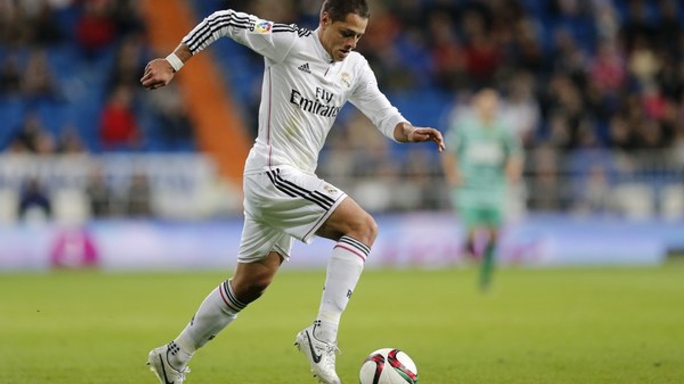 Chicharito v zápase proti Cornelle 2. decembra.