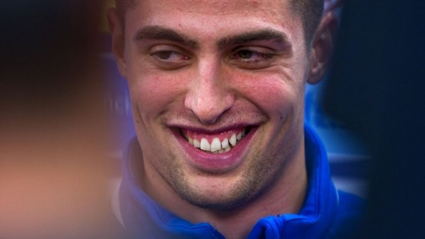 Róbert Mak na reprezentačnom zraze.