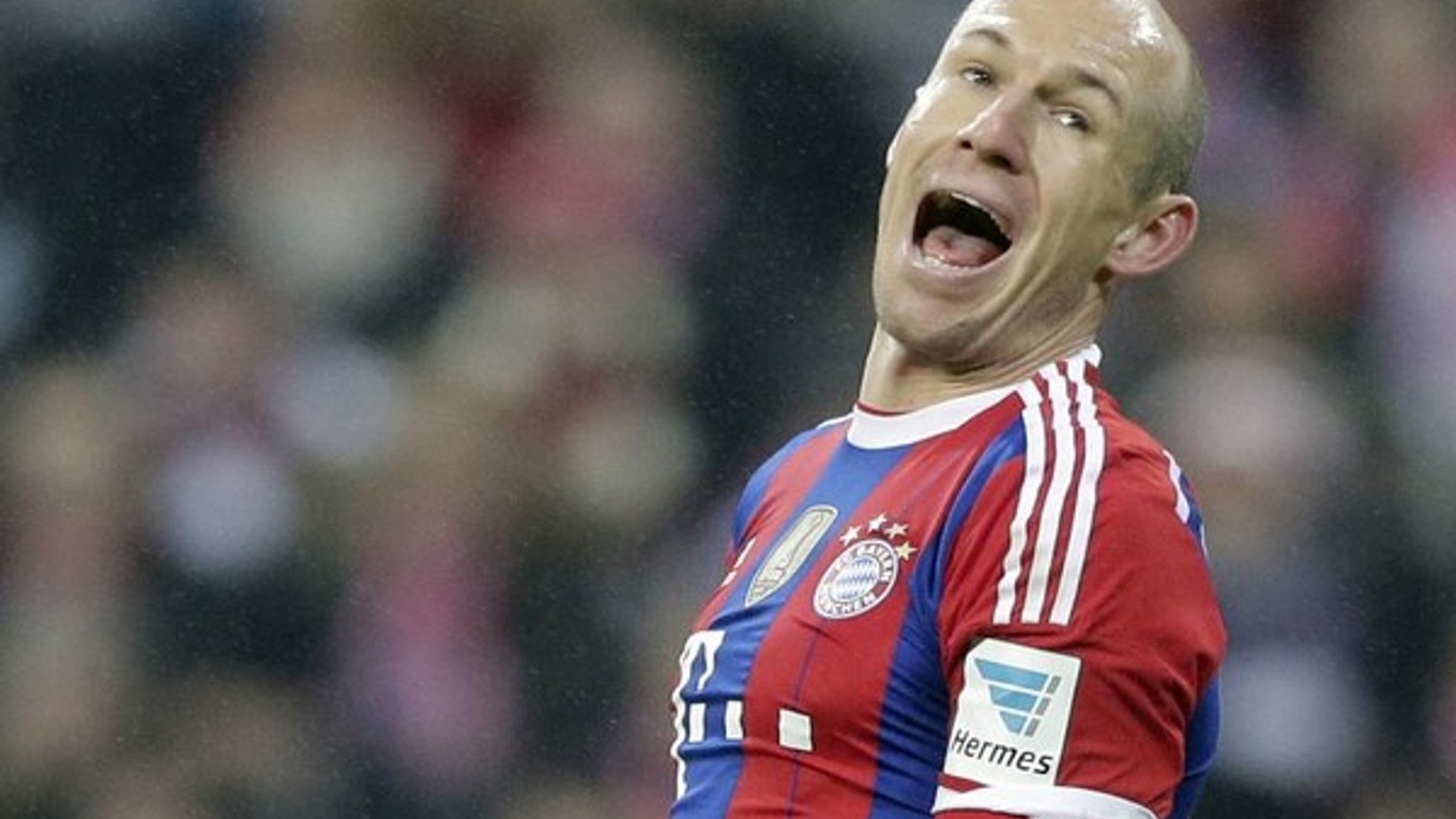 Konečne nemáme Arsenal, smeje sa Robben.