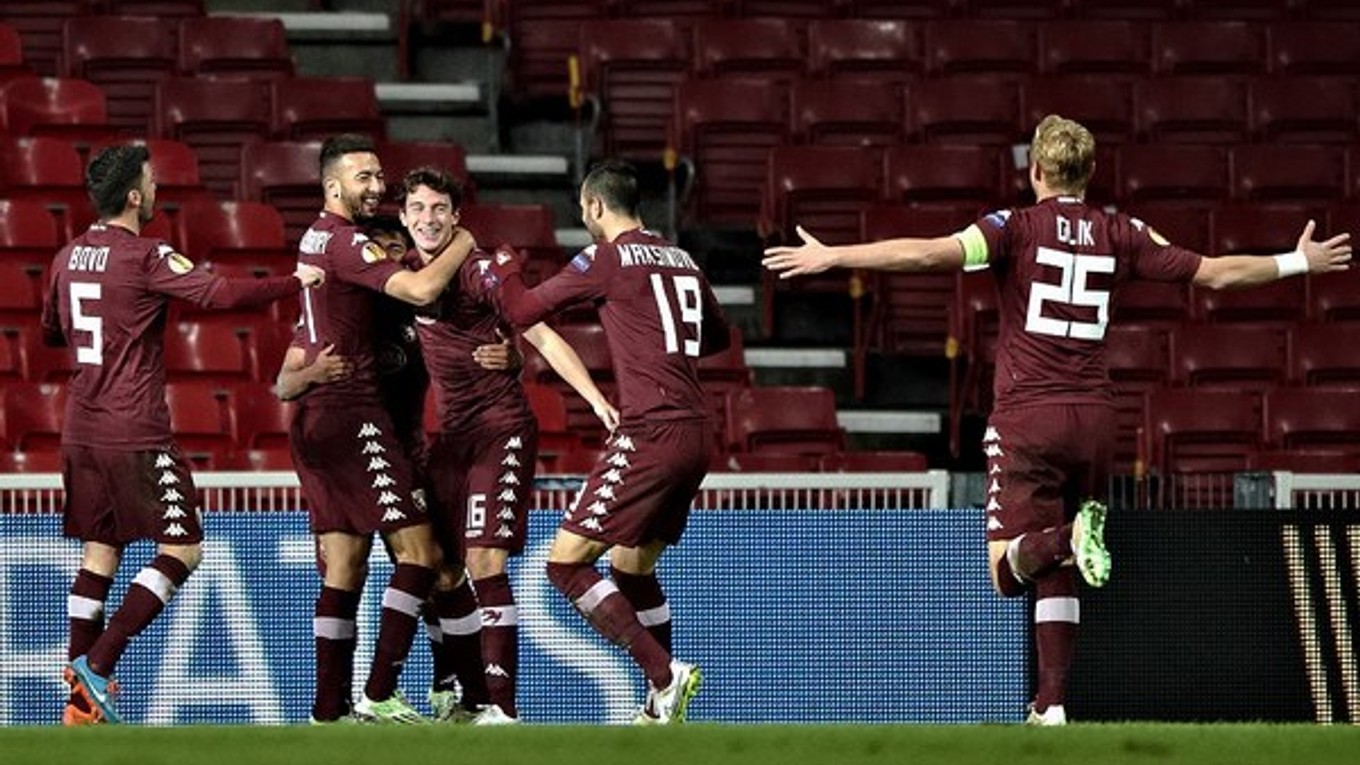 Futbalisti FC Turín.