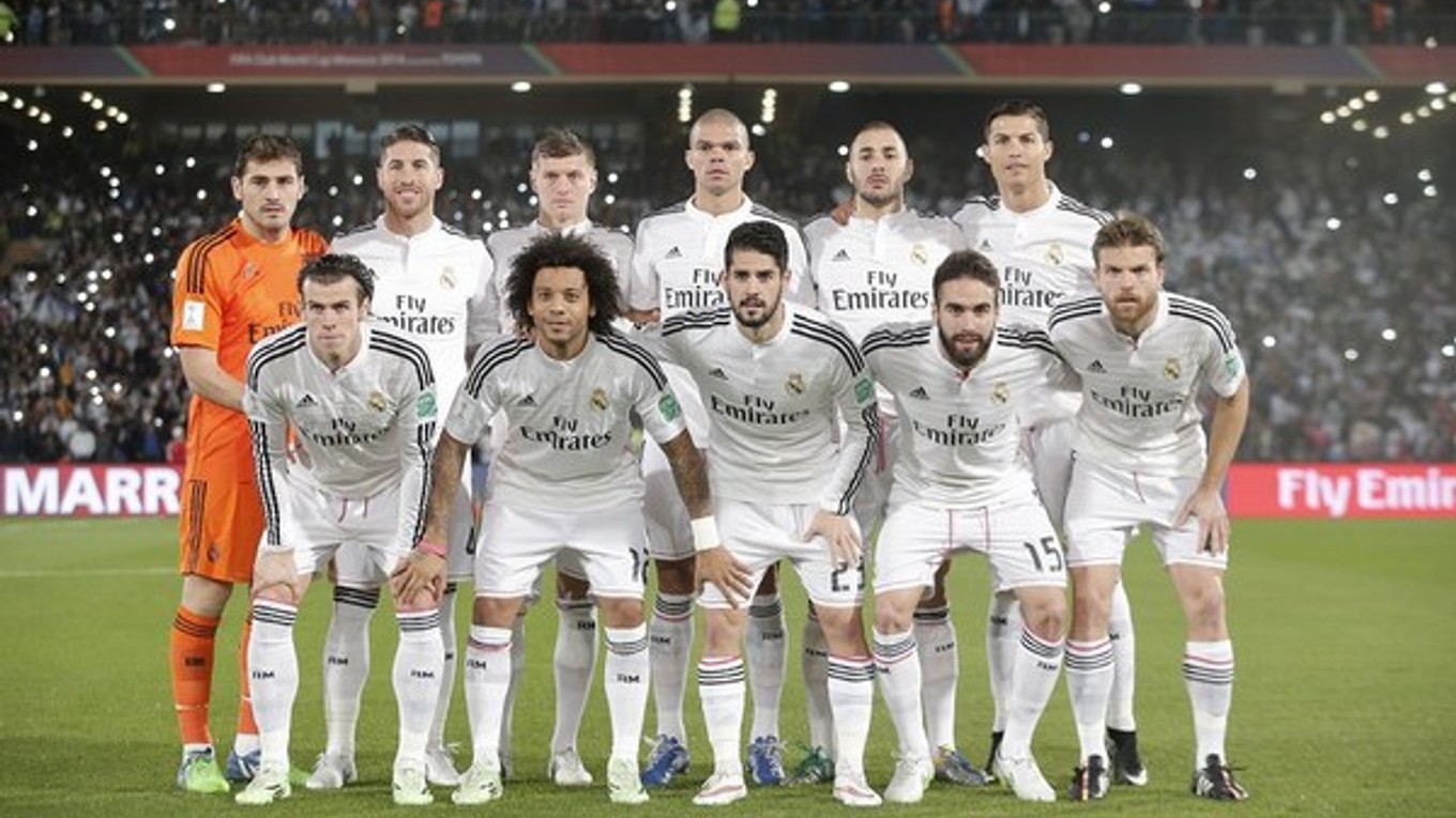 Zostava Realu na semifinále.
