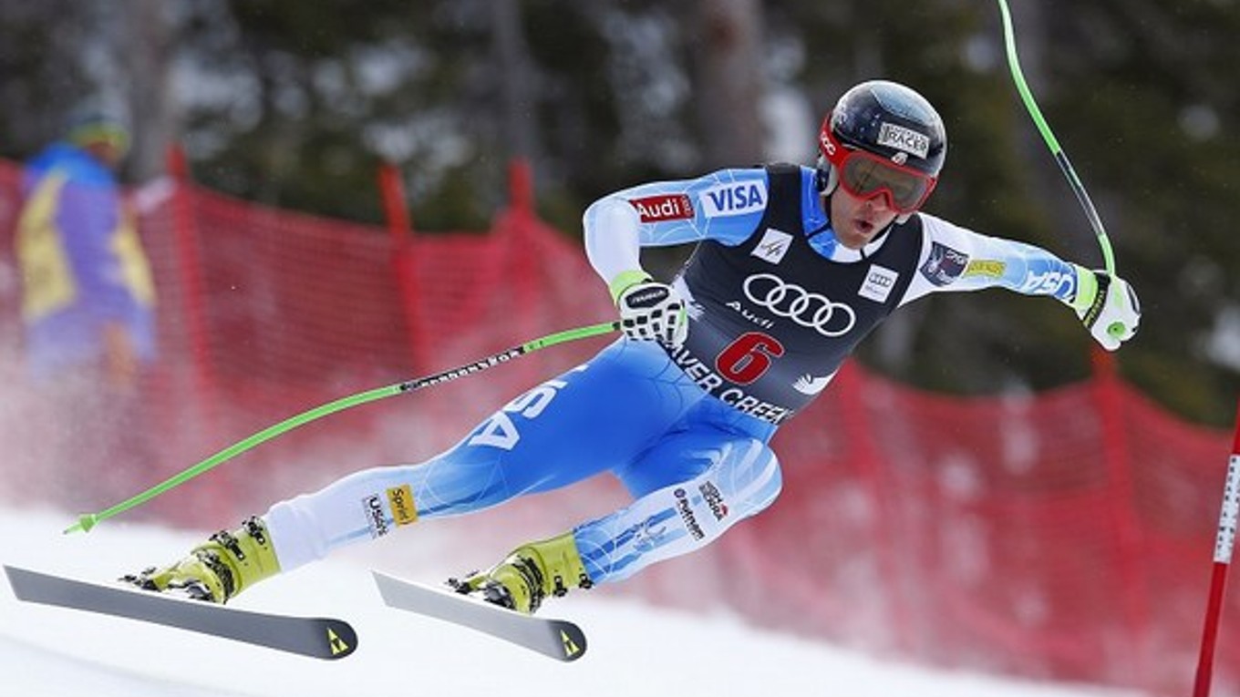 Nyman počas pretekov v Beaver Creeku.