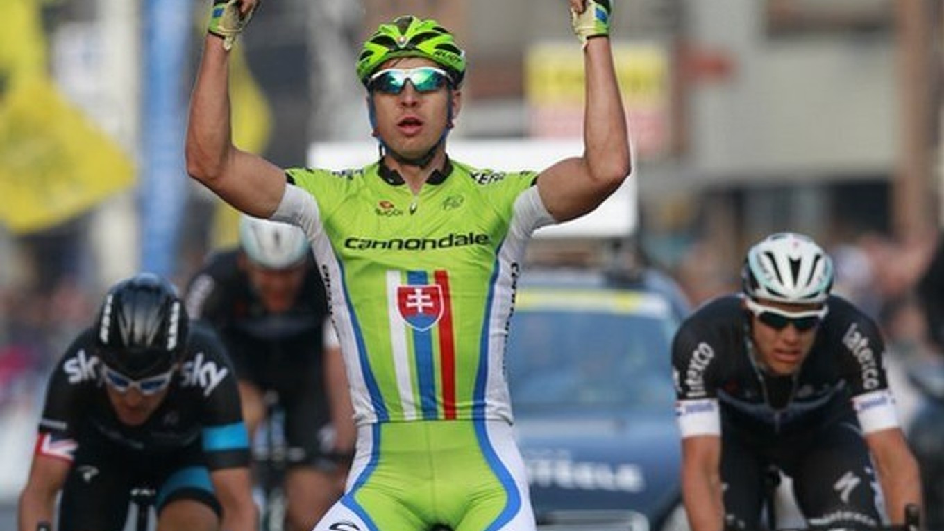 Peter Sagan si tento opäť vyjazdil zelený dres na Tour de Frane.