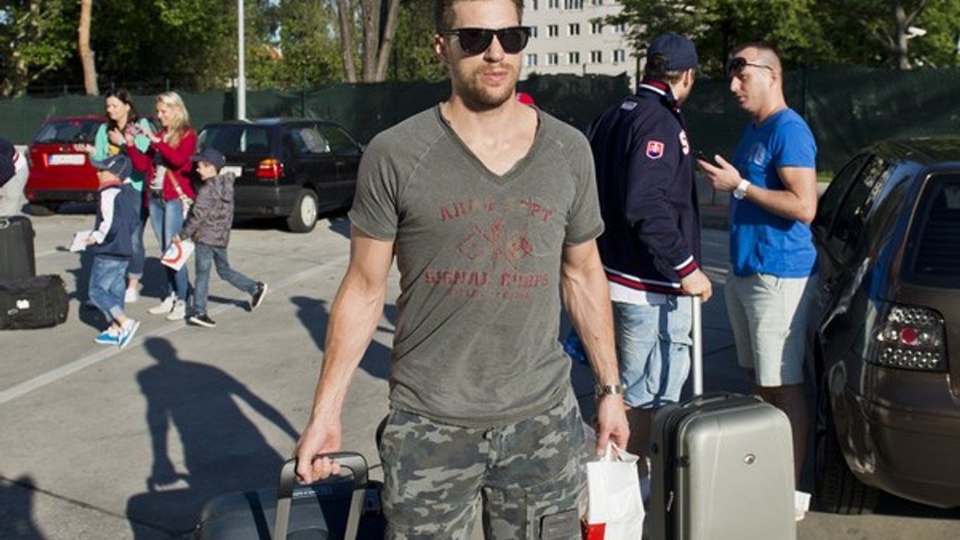 Michel Miklík doma na Slovensku na ilustračnej snímke.