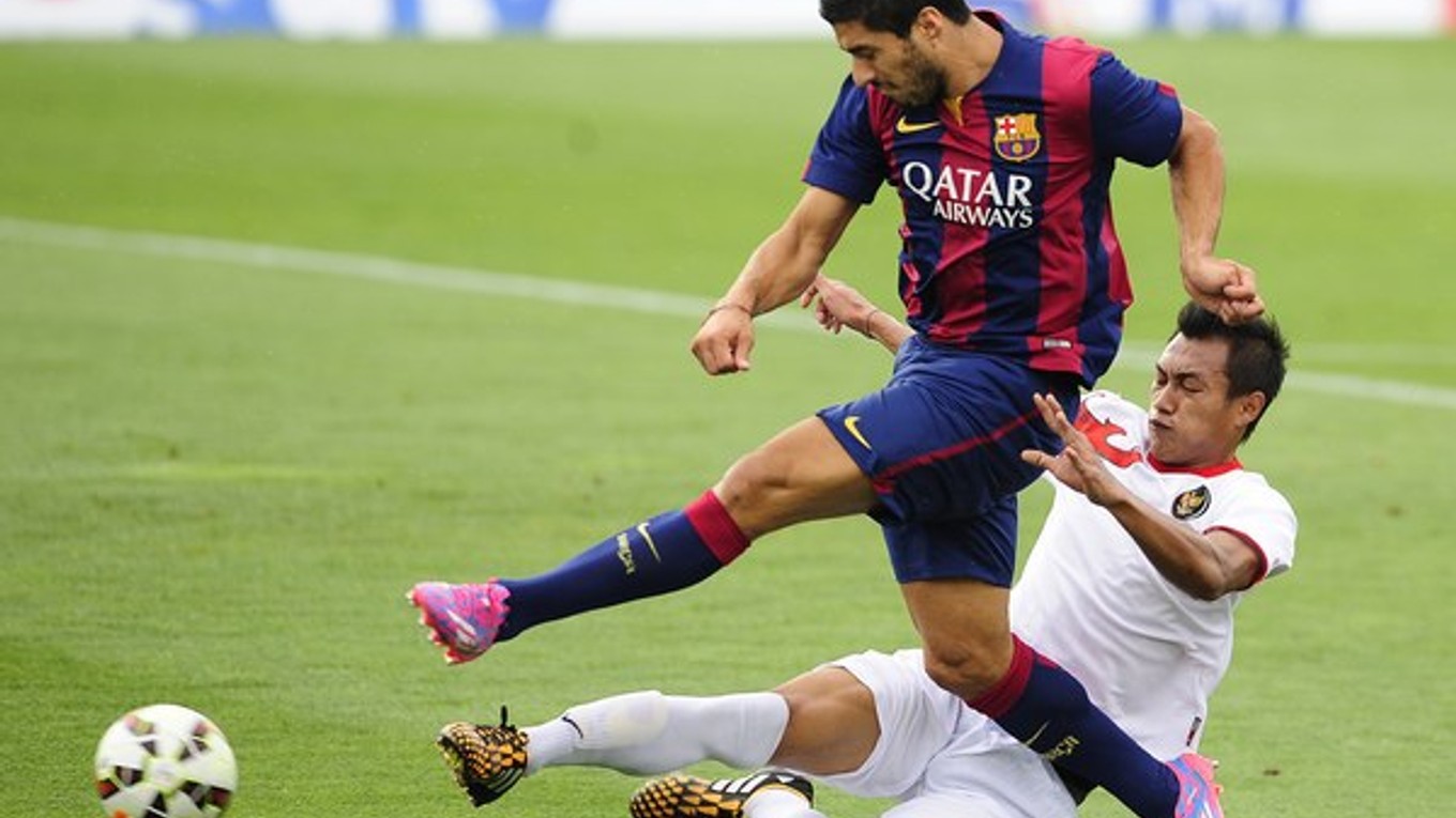 Luis Suárez sa pripravuje na súťažný debut v drese Barcelony.
