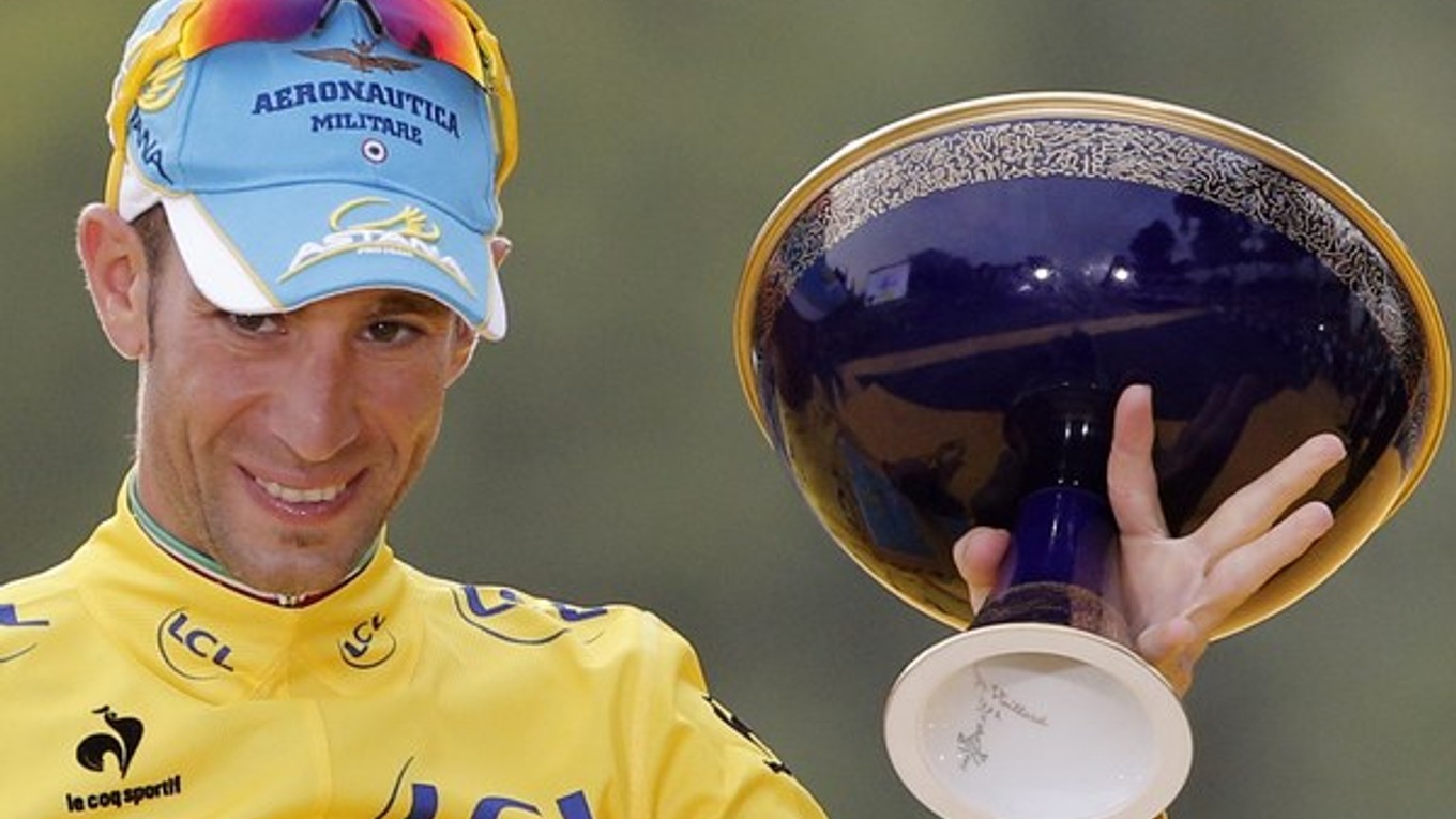 Taliansky cyklista Vincenzo Nibali z Astany.