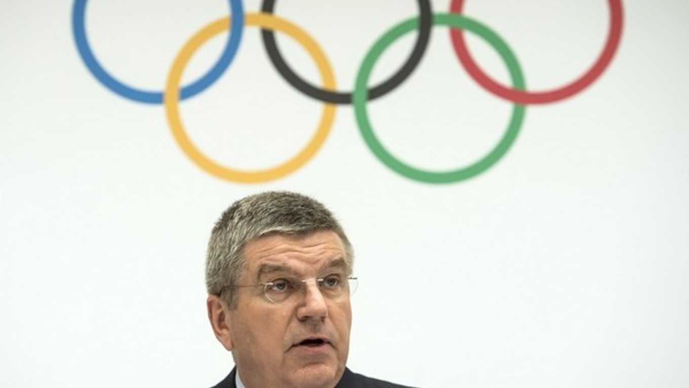 Prezident Medzinárodného olympijského výboru (MOV) Thomas Bach v Lausanne.