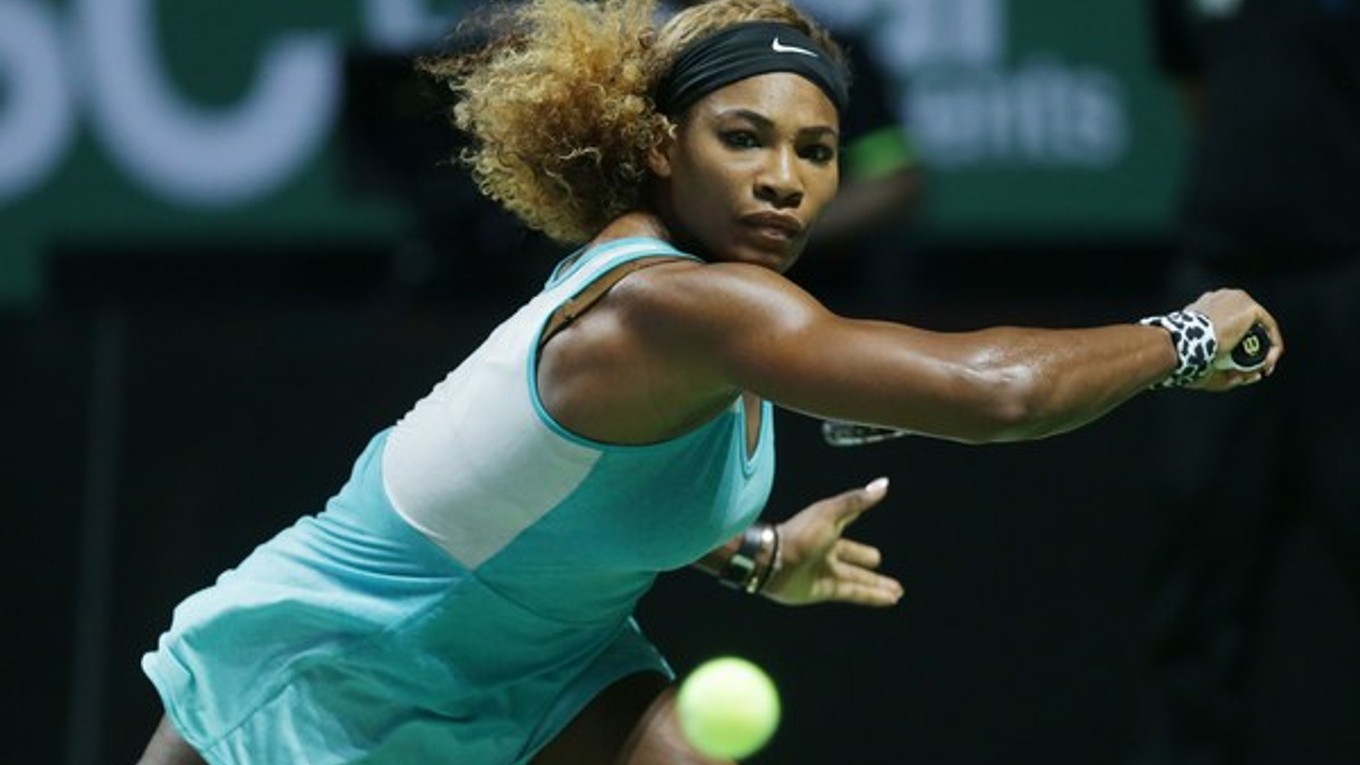 Serena Williamsová v Singapure.