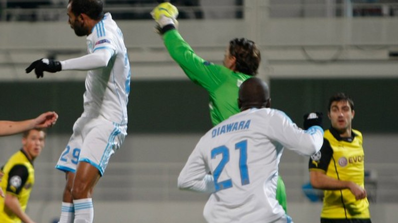 Hráči Olympique Marseille.