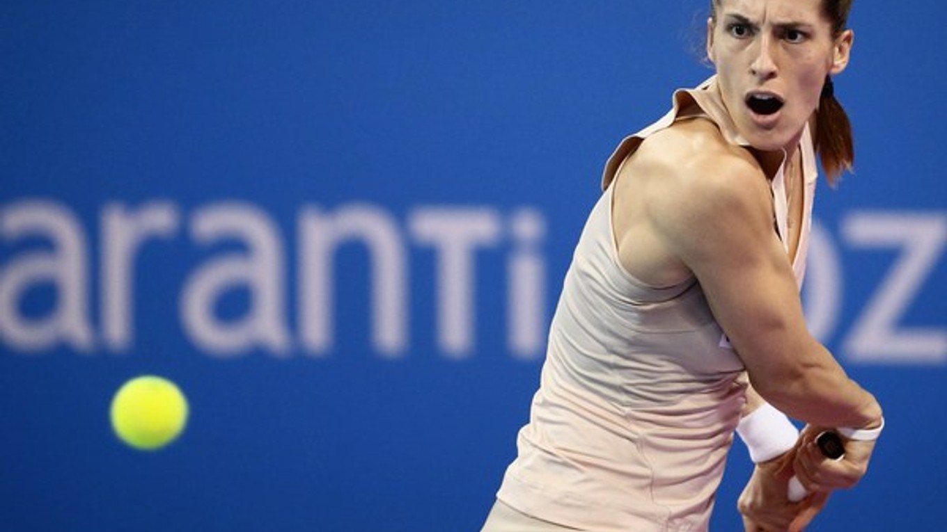 Andrea Petkovic vo finále v Sofii.