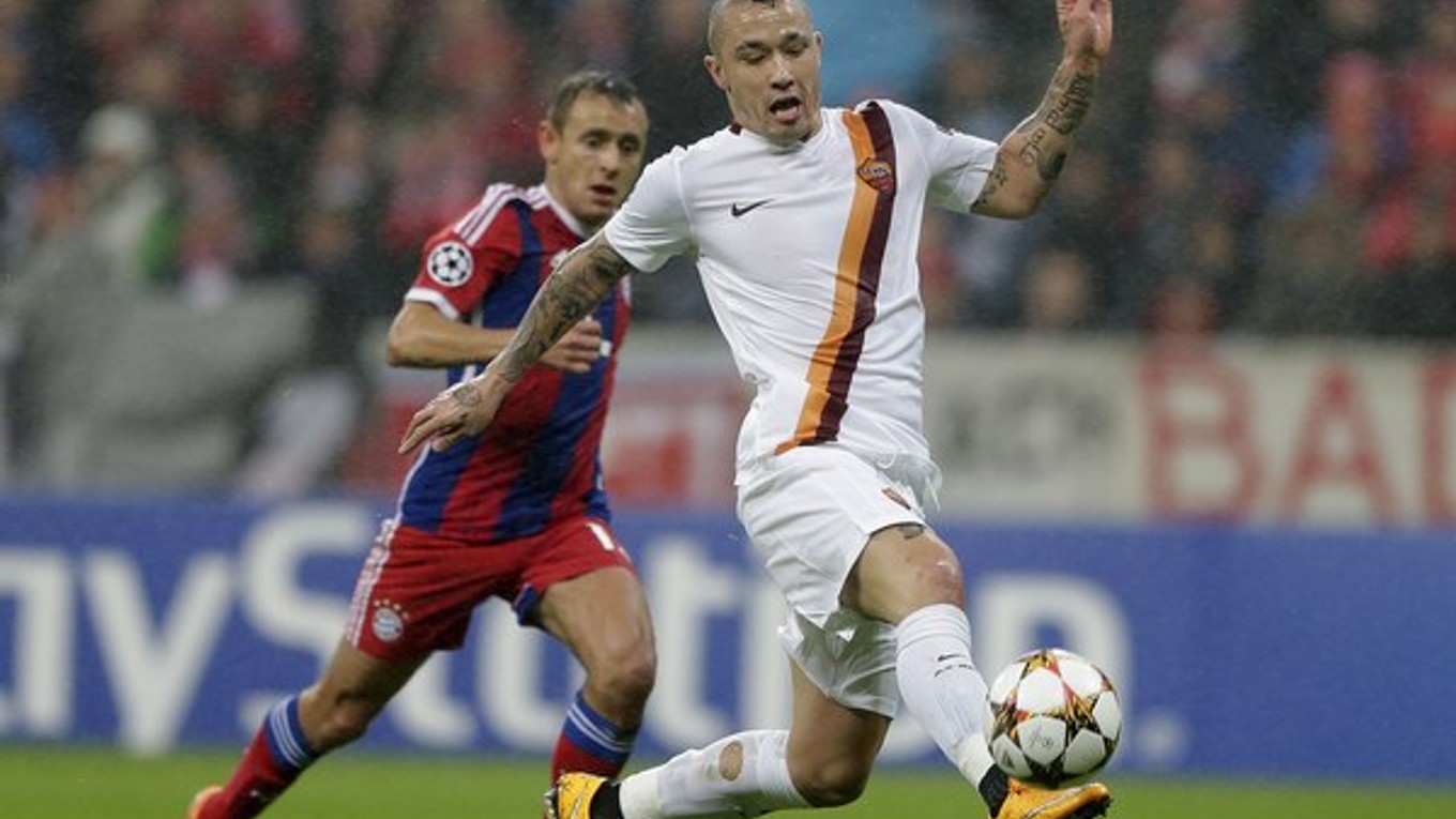 Radja Nainggolan z AS Rím.