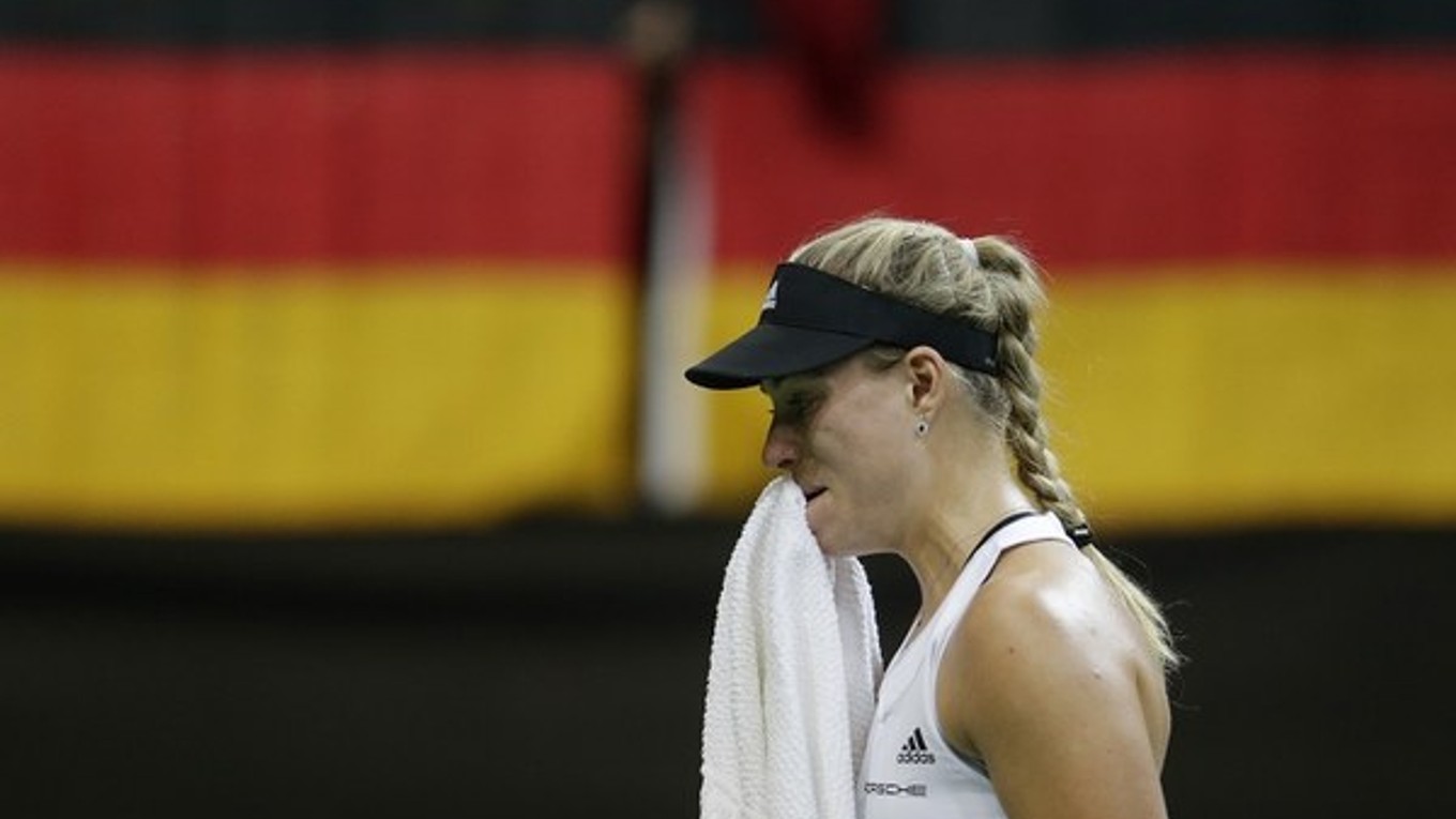 Kerberová počas finále Pohára federácie.