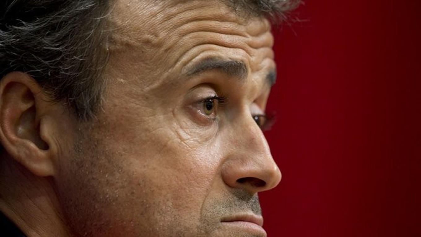 Luis Enrique nie je spokojný s výkonom svojho tímu.