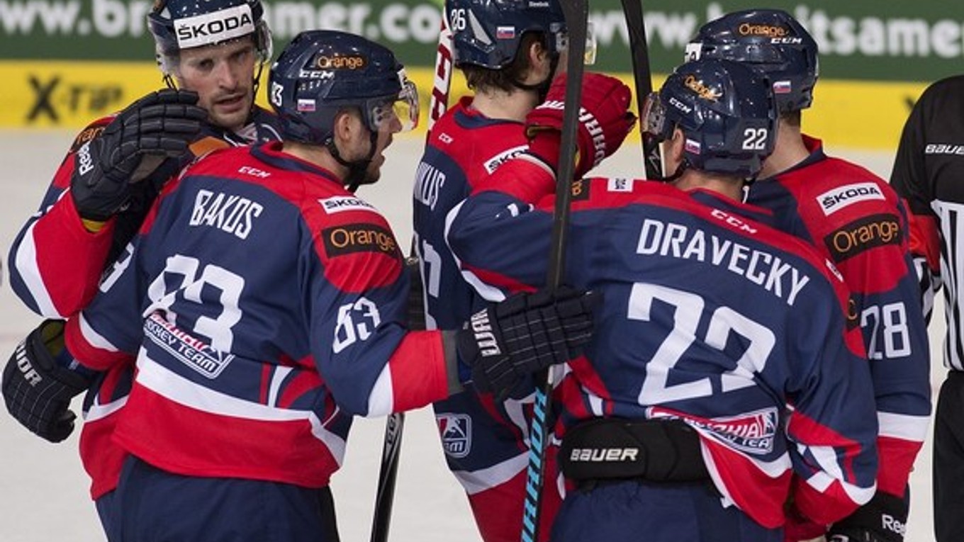 Slovenskí hokejoví reprezentanti.