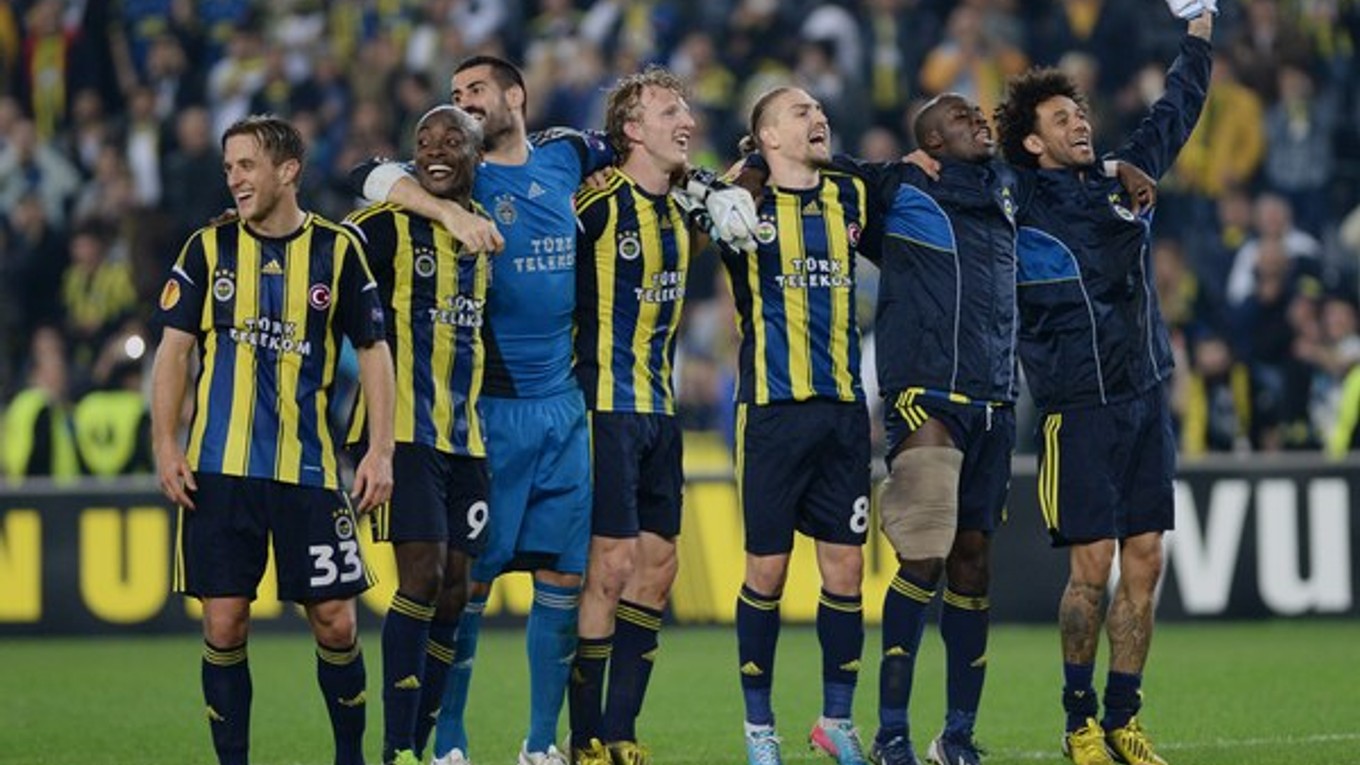 Futbalisti Fenerbahce.