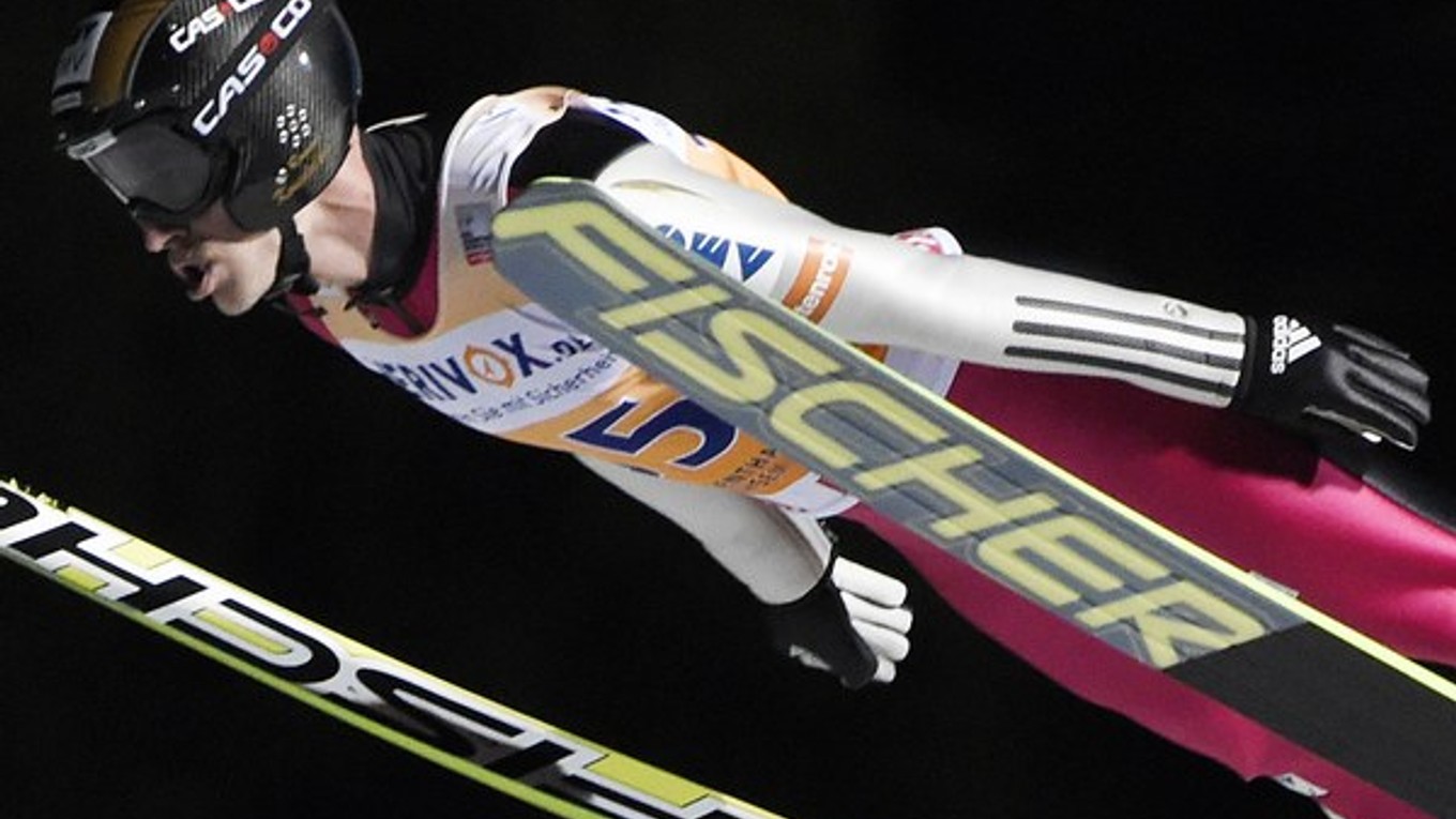 Český skokan na lyžiach Roman Koudelka.