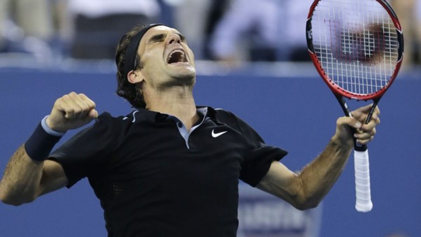 Roger Federer postúpil do semifinále US Open.