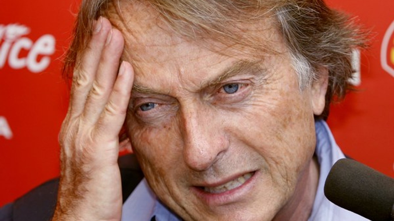 Predseda predstavenstva tímu F1 Ferrari Luca di Montezemolo.