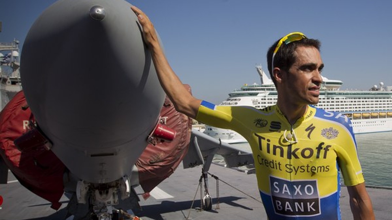 Španiel Alberto Contador.