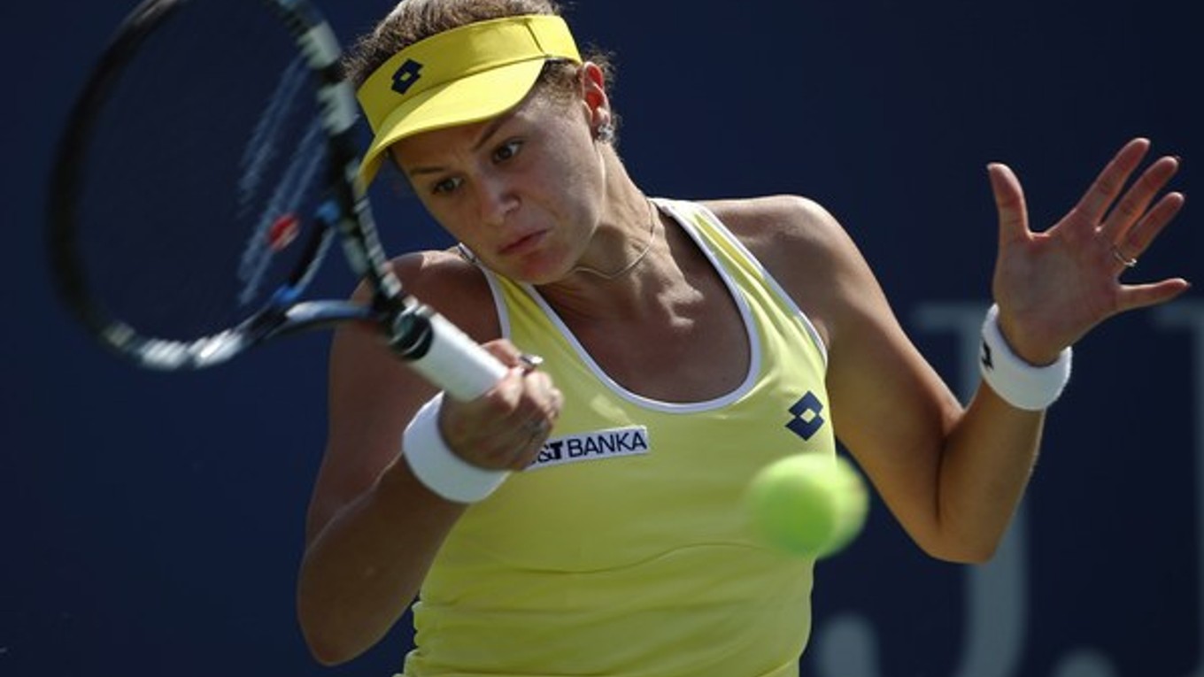 Jana Čepelová počas tohtoročných US Open.
