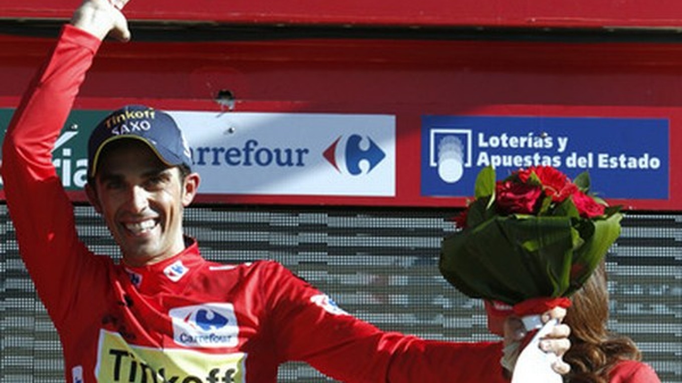 Tridsaťjedenročný Contador si pripísal už druhý etapový vavrín na tohtoročnej Vuelte.