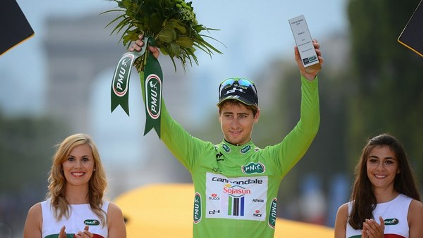 Peter Sagan tento rok opäť ovládol súťaž o zelený dres na Tour de France.