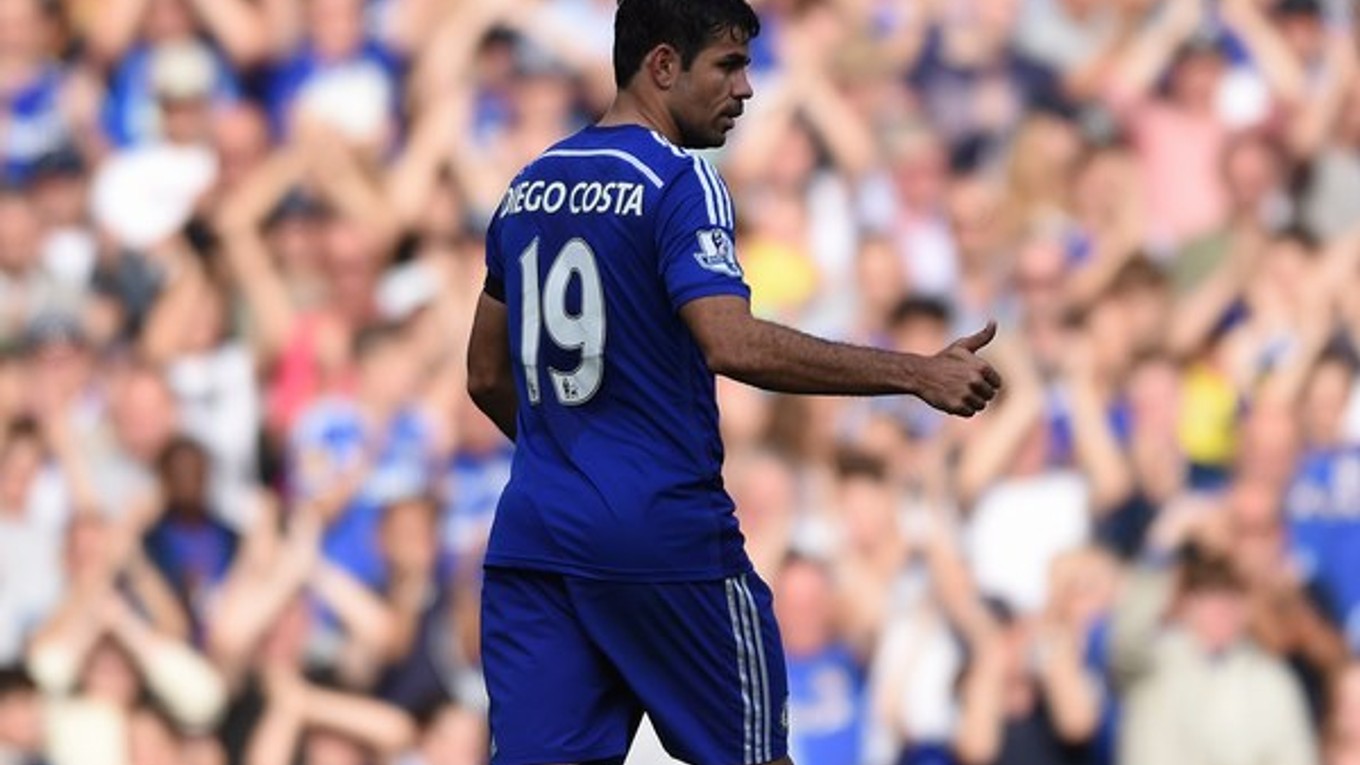Diego Costa opäť skóroval, v lige dal už osem gólov.