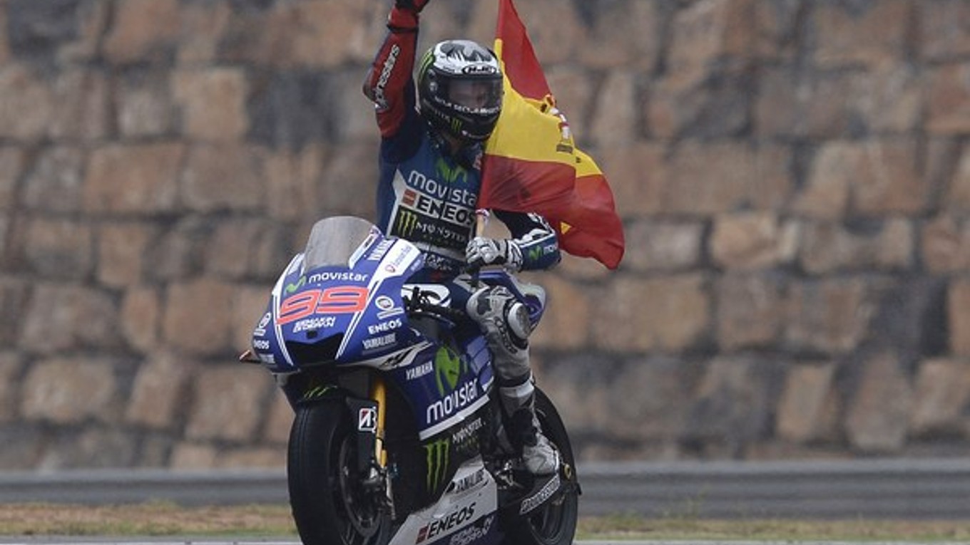 Veľkú cenu Aragónska MotoGP vyhral Jorge Lorenzo.