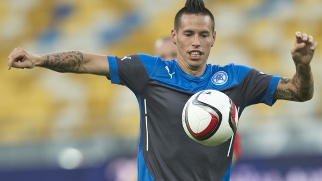 Marek Hamšík vo štvrtok nastúpi v Európskej lige s Neapolom proti Slovanu Bratislava.