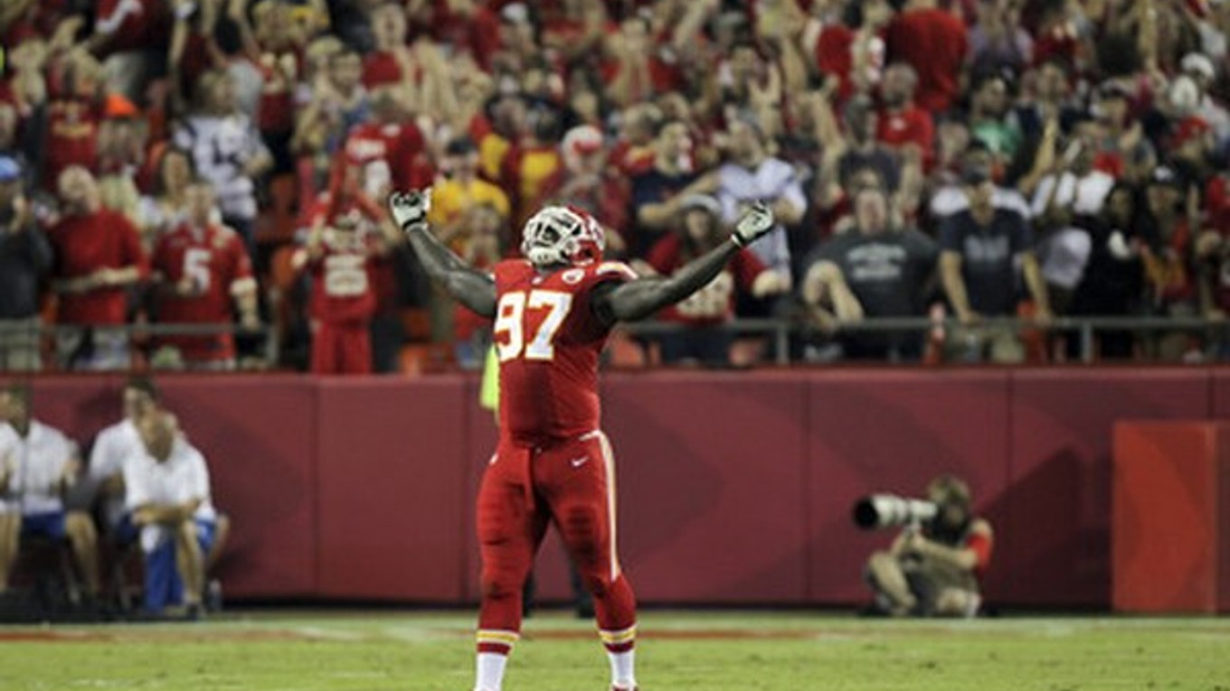 Fanúšikovia Kansas City Chiefs sú najhlučnejší.