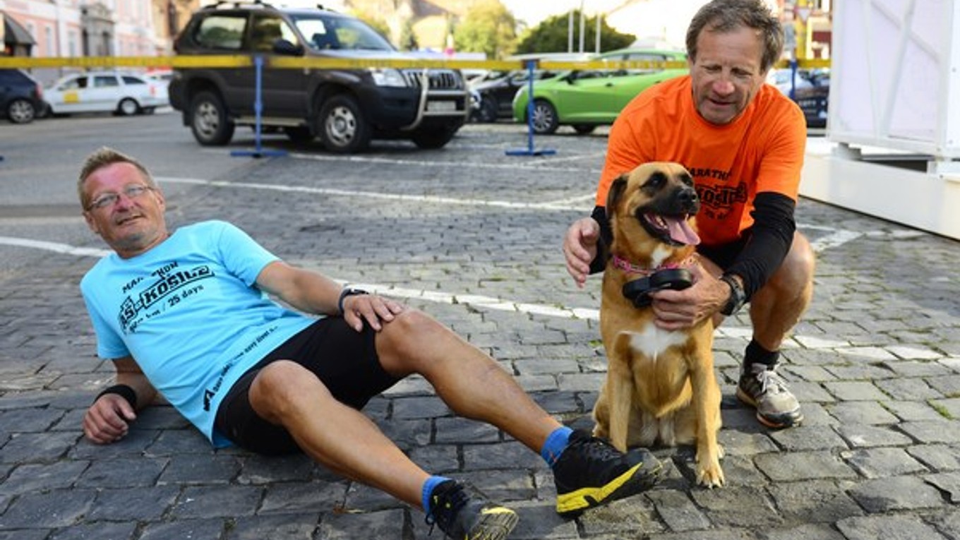 V cieli maratónskeho behu bývajú aj rekreační bežci.