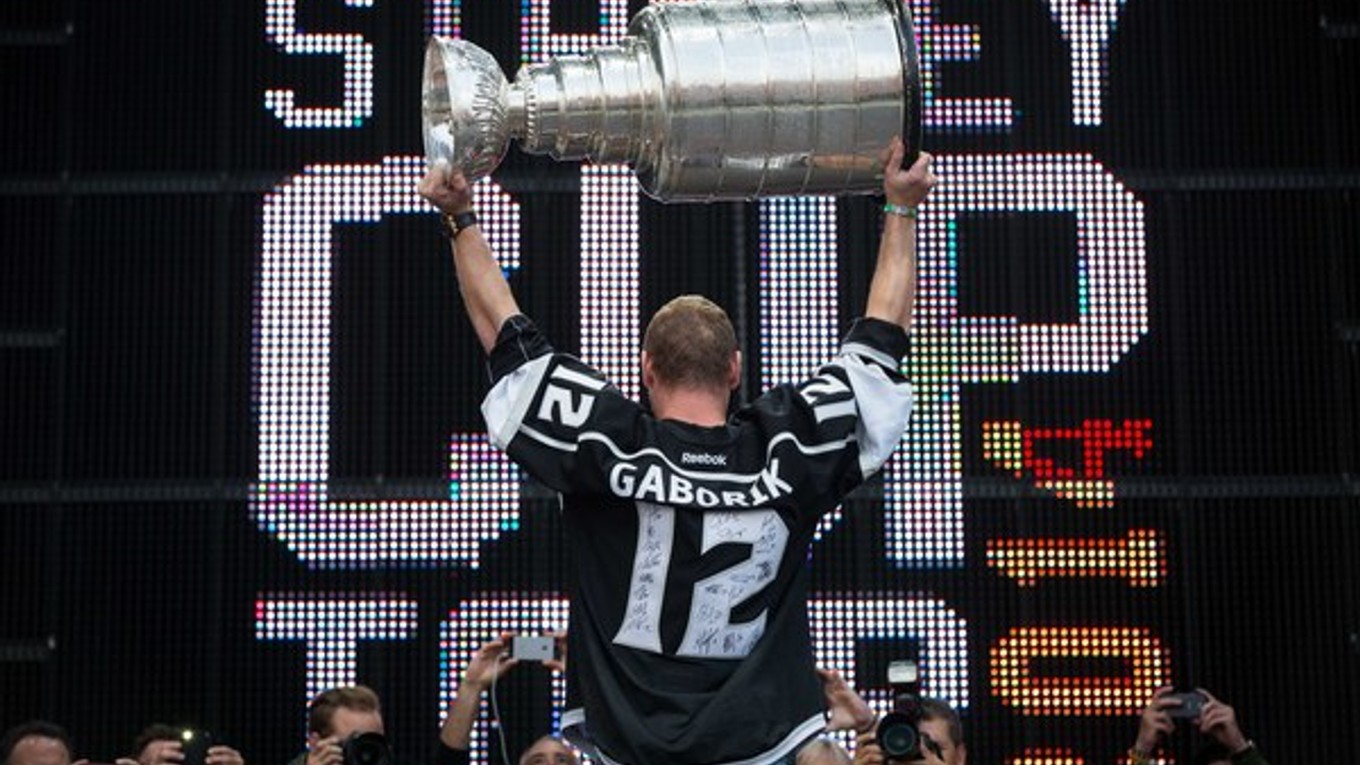 Gáborík bude s LA obhajovať Stanleyho pohár.