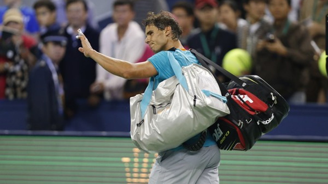 Rafael Nadal sa lúči s turnajom v Šanghaji.