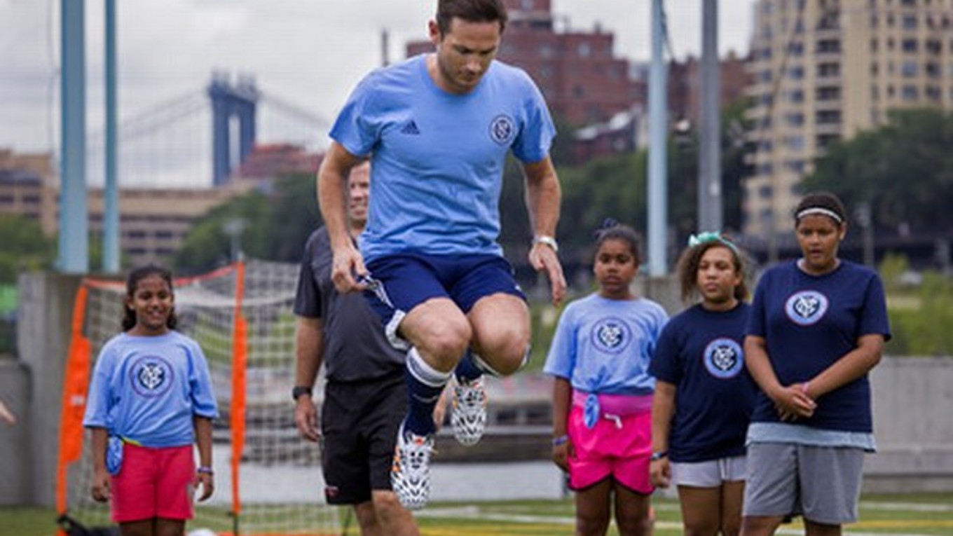 Lampard trénuje v USA.