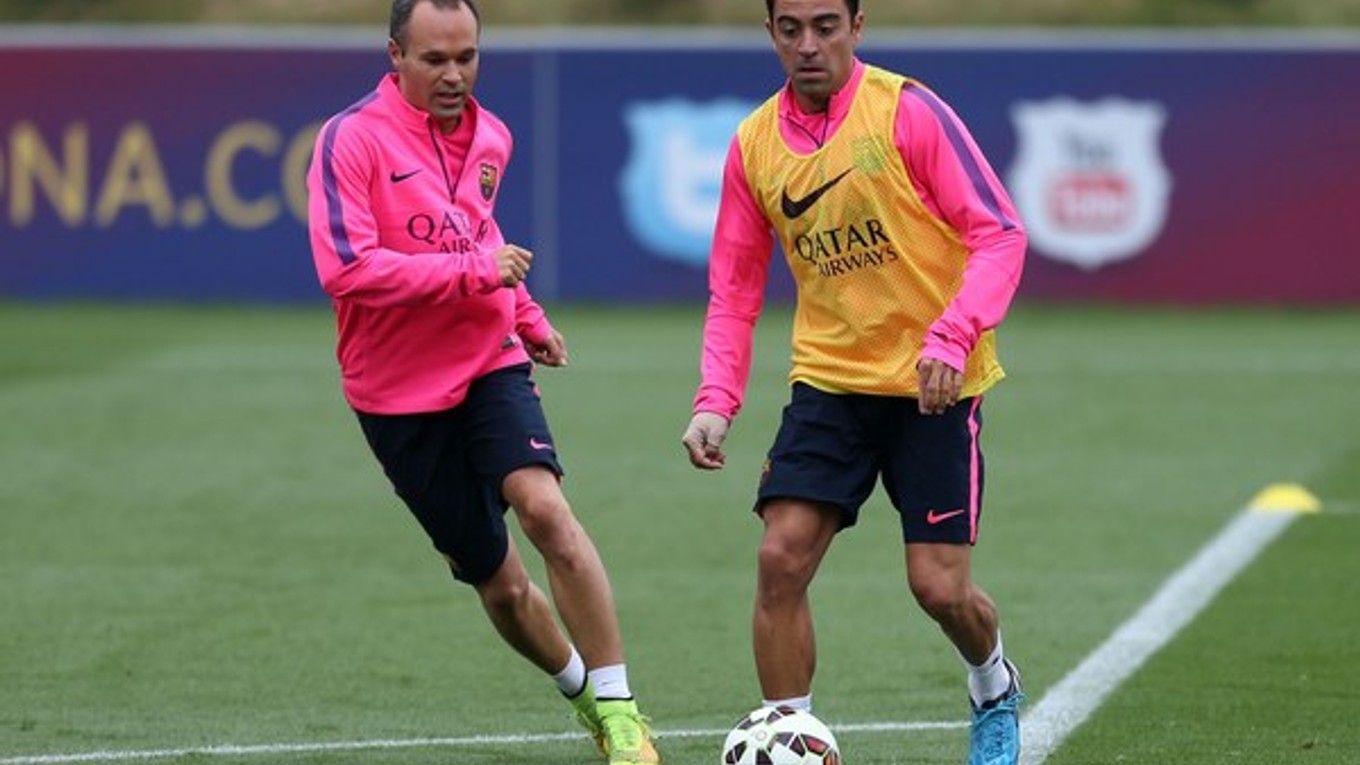 Xavi s Iniestom