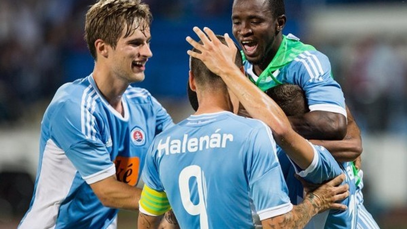 Slovan si v 3. predkole poradil so Šeriffom Tiraspoľ.
