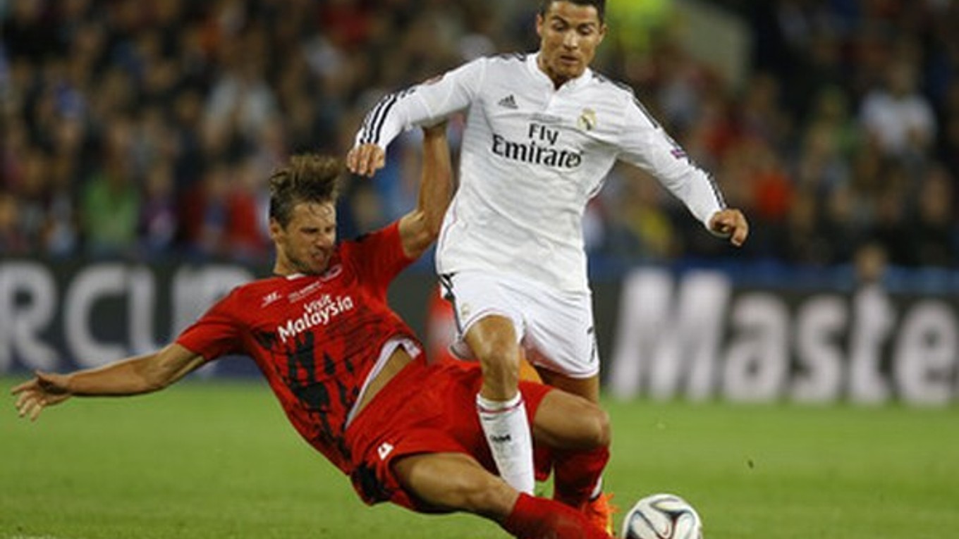 Ronaldo opäť ničil obranu súpera.
