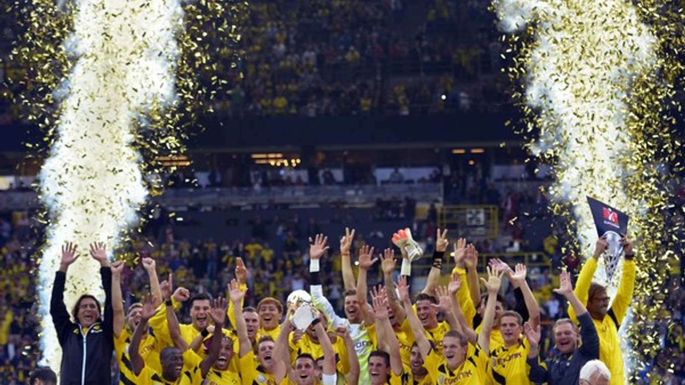 Dortmund jasne dominoval.