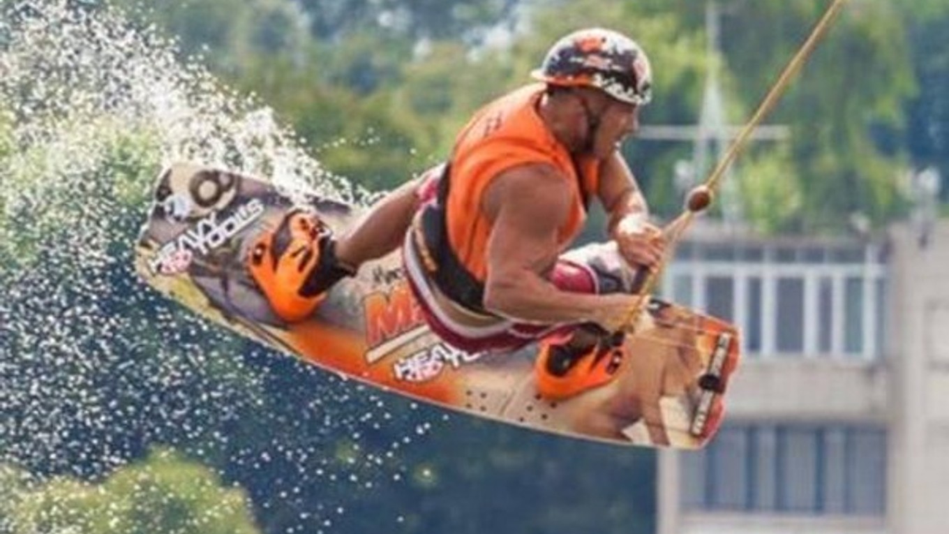 Miroslav Hribik si vybojoval na majstrovstvách sveta vo vodnom lyžovaní zlatú medailu.