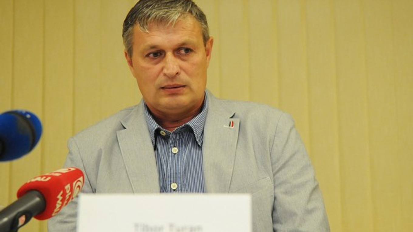 výkonný riaditeľ HK Poprad Tibor Turan.