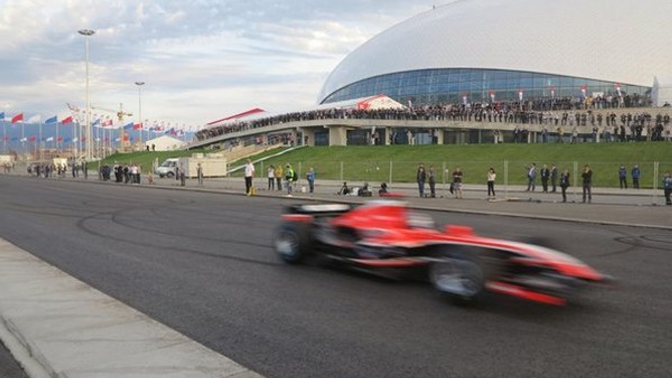 Okruh F1 v Soči.