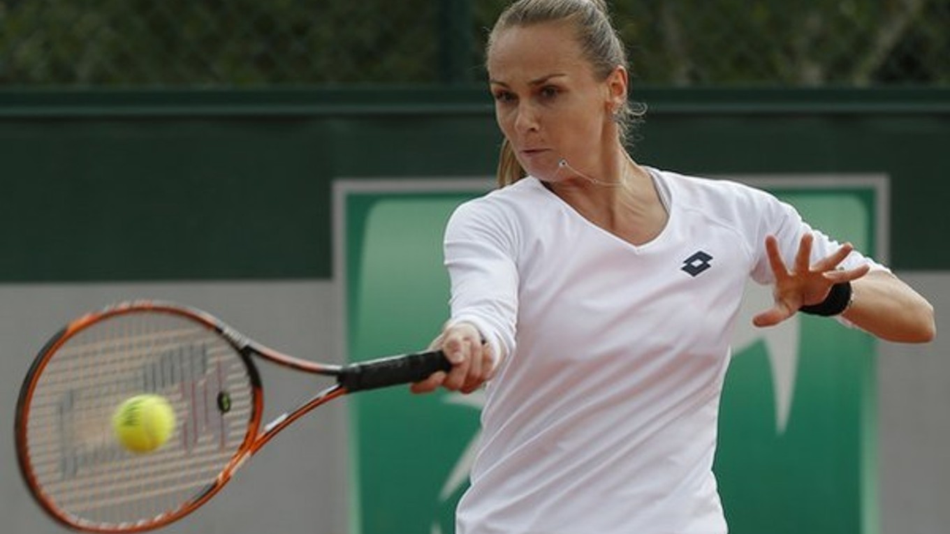 Slovenská tenistka Magdaléna Rybáriková.