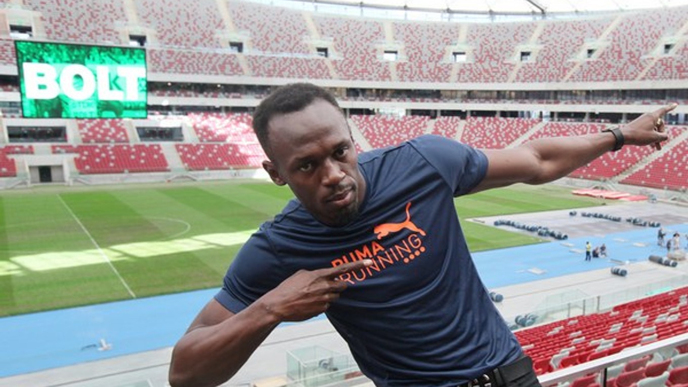 Ilustračná snímka. Usain Bolt.