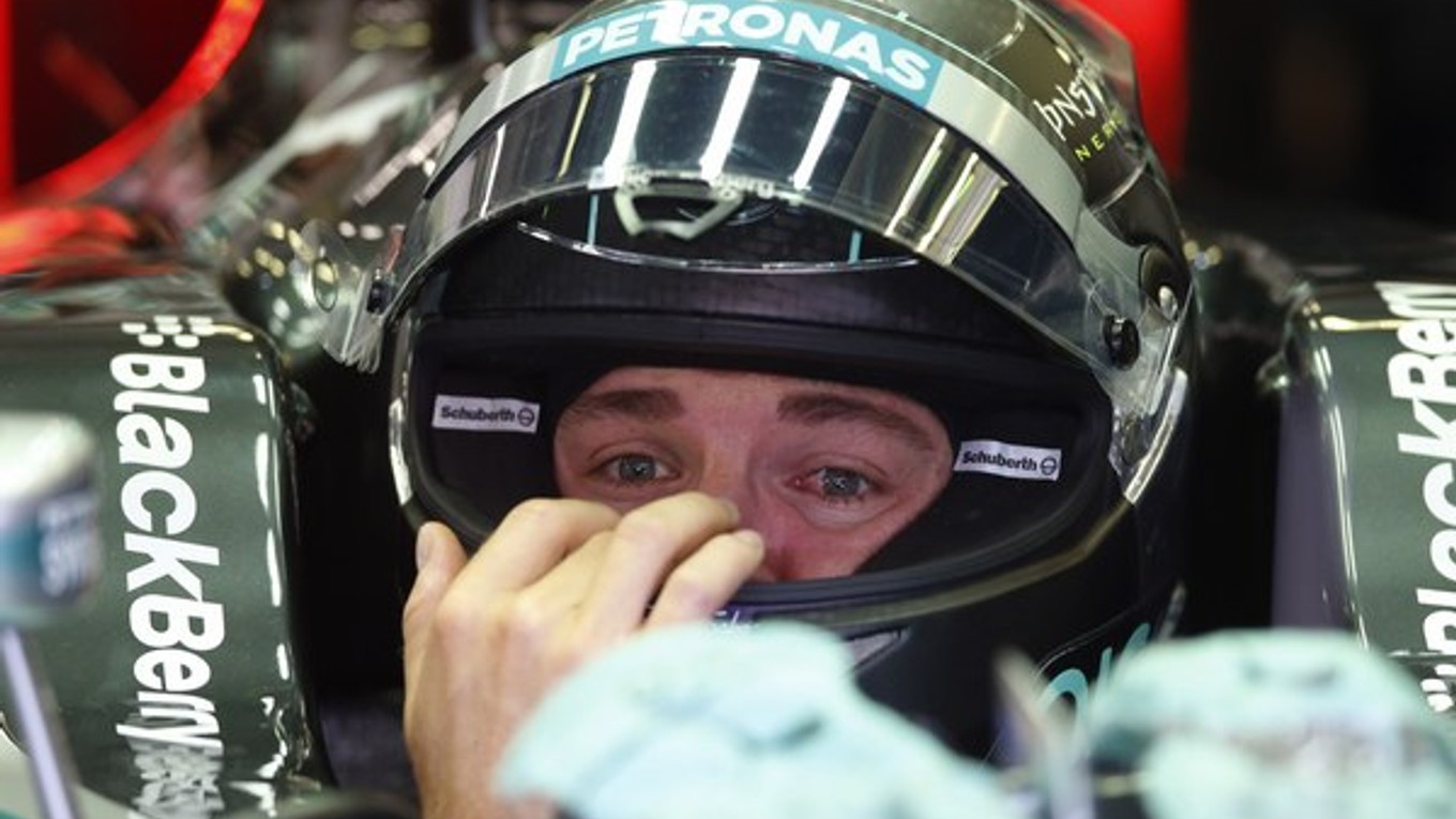 Pilot stajne Mercedes Nico Rosberg.