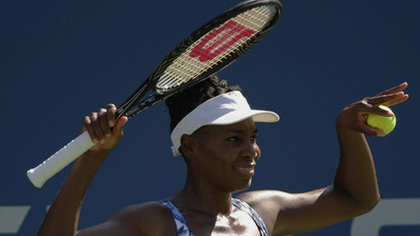 Venus Williamsová uspela v 1. kole.